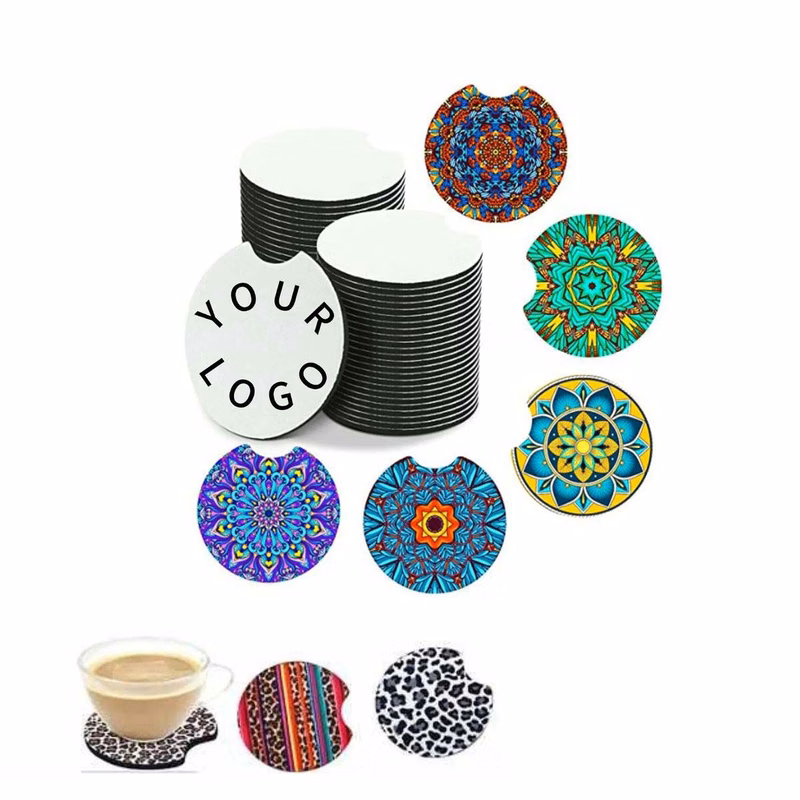 Heat Resistant Rubber Coasters for Table Protection