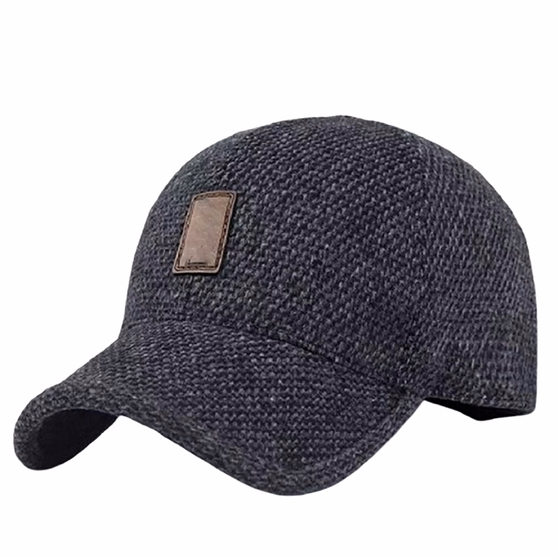 Men's Winter Warm Wool Baseball Cap