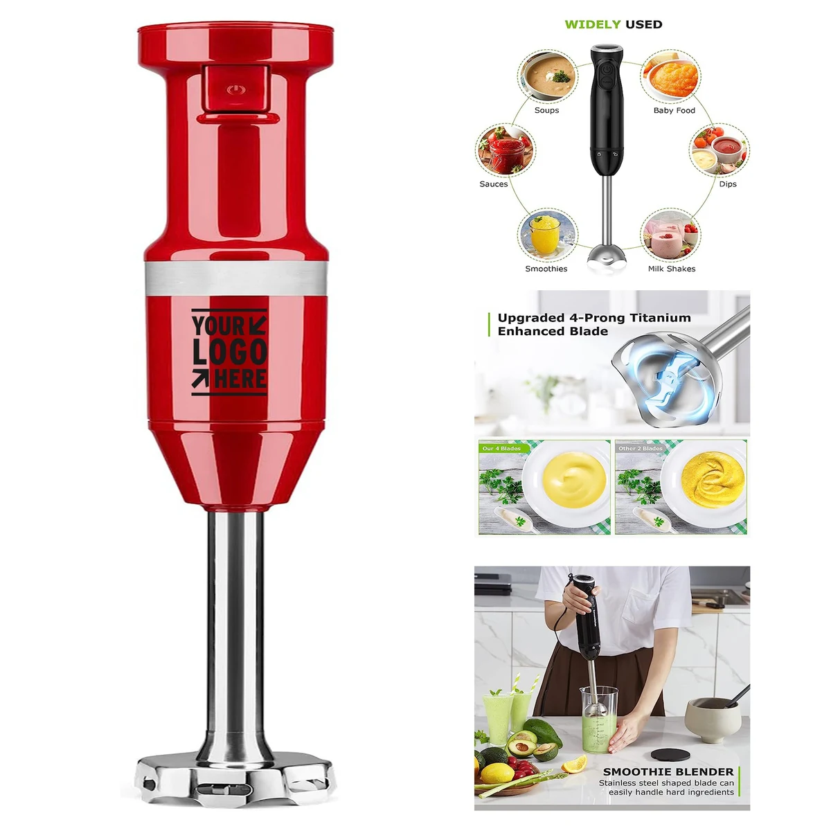 Variable Speed Corded Handheld Blender 1