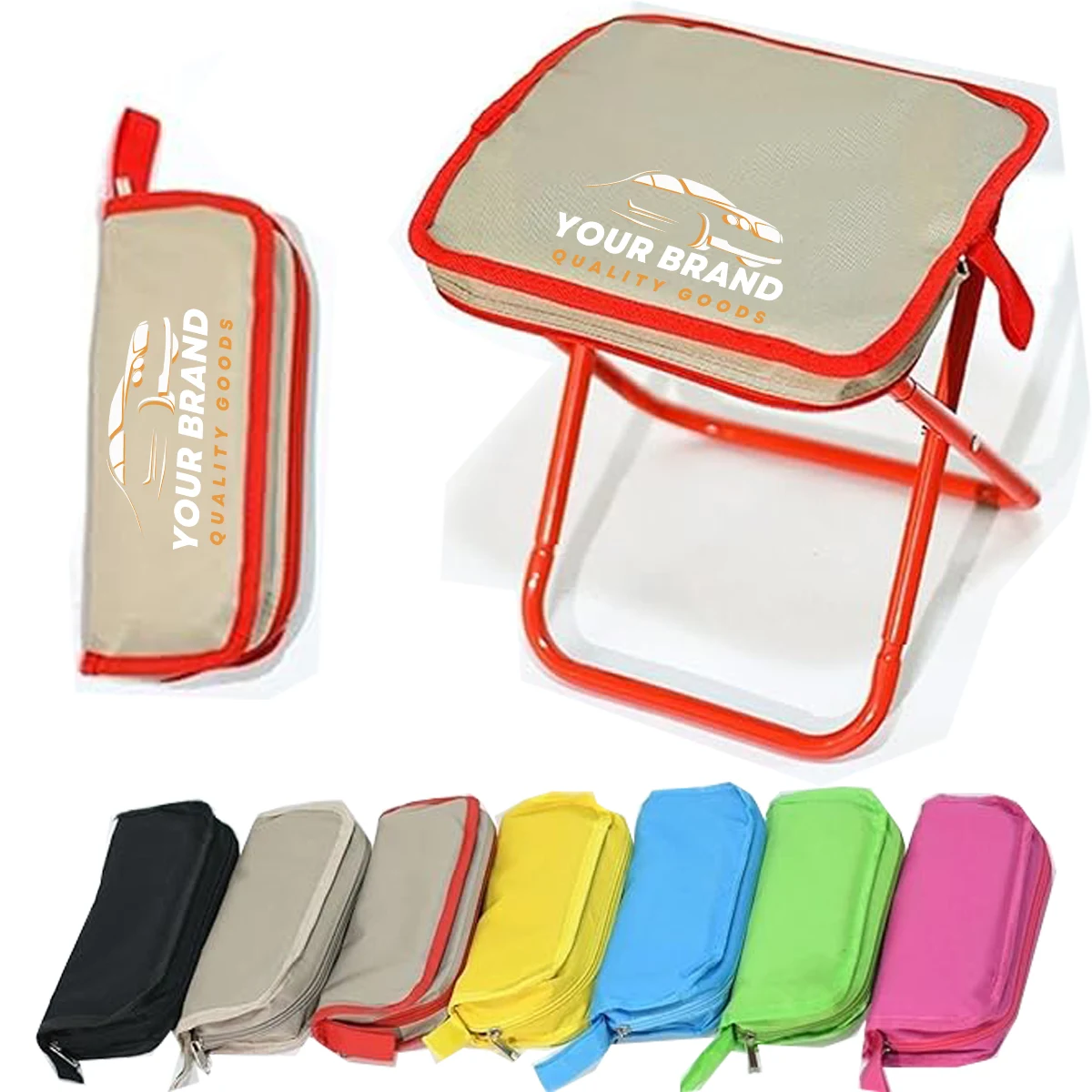 Ultra Portable Folding Chair Folds Into Wallet Size 1