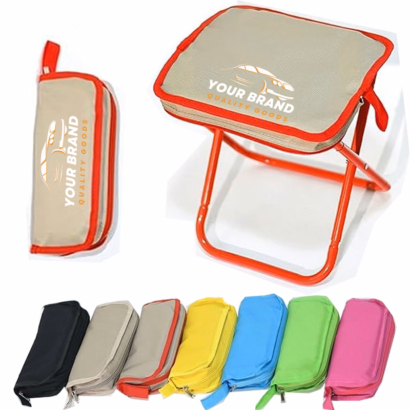 Ultra Portable Folding Chair Folds Into Wallet Size