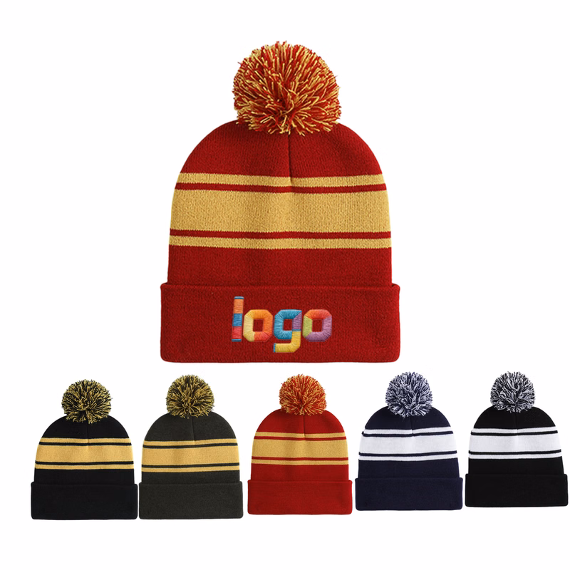 Striped Knitted Hat