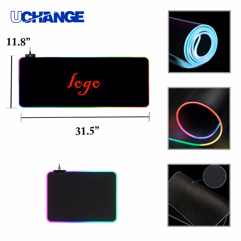 RGB LED Gaming Mouse Pad Mat