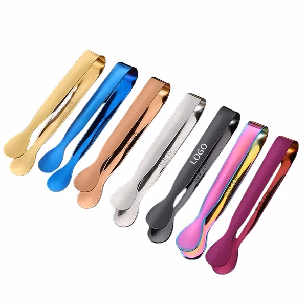 304 Stainless Steel Ice and Food Serving Tongs