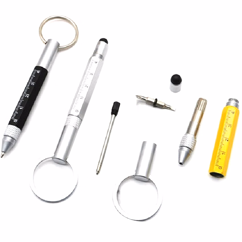 Metal Pen With Keychain