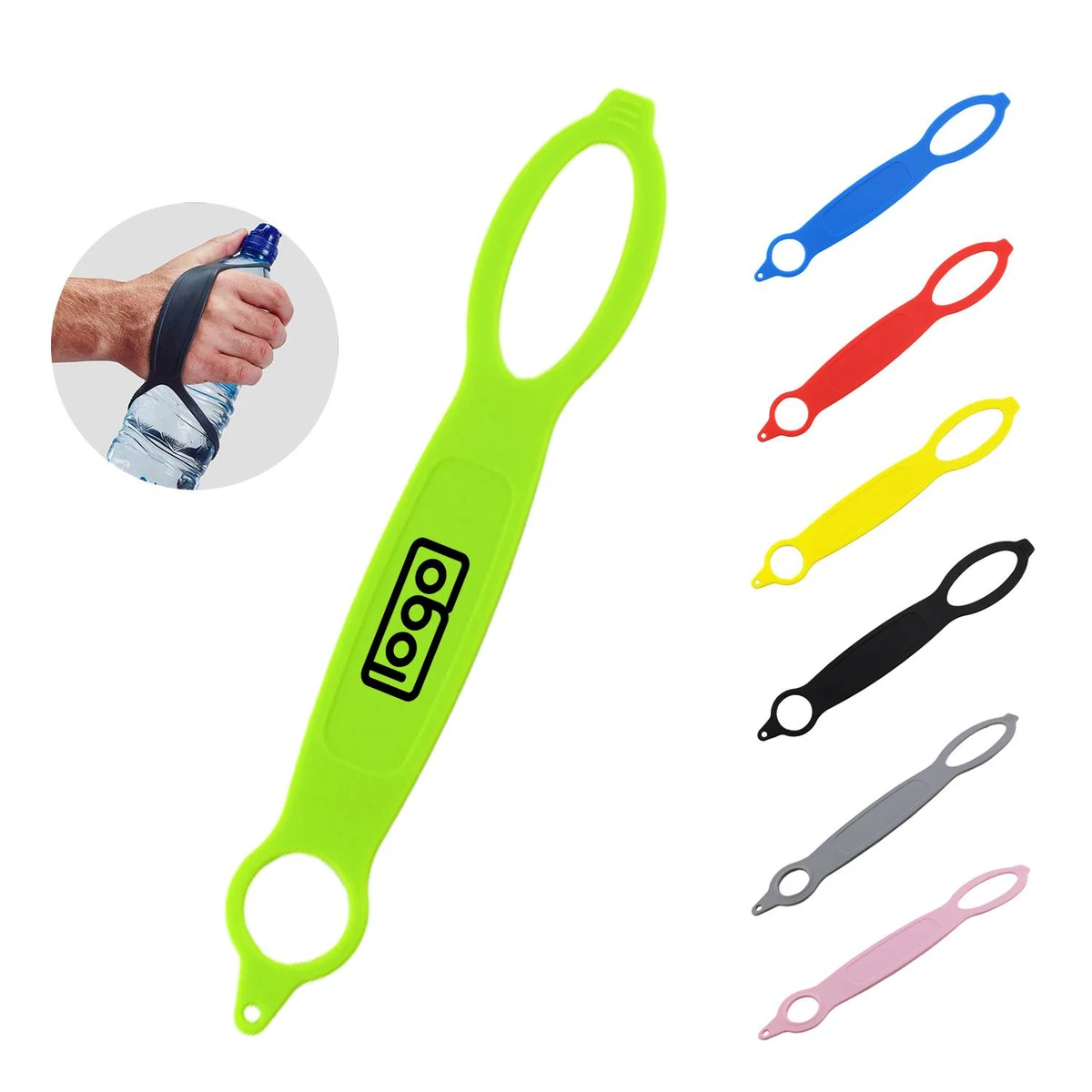 Silicone Water Bottle Carrier Strap 1