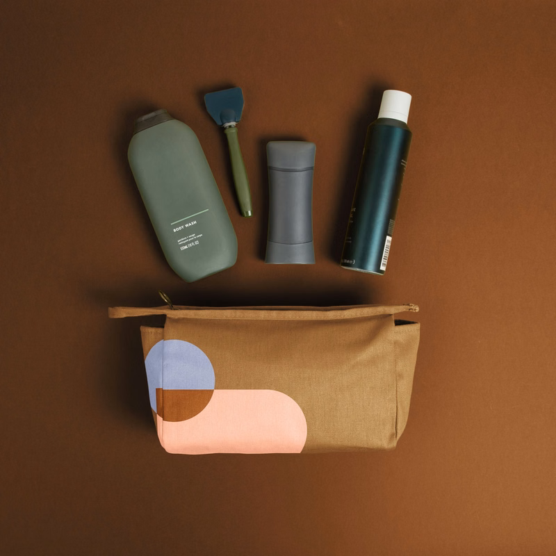 JETSETTER LARGE - COLORED CANVAS WITH LEATHER TAB