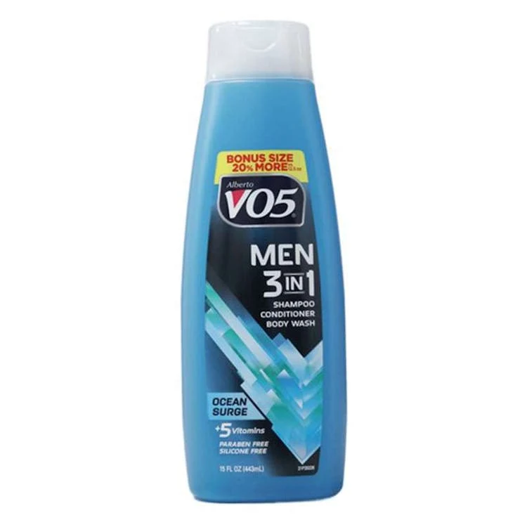 VO5 Ocean Surge 3-in-1 Shampoo Conditioner Body Wash - 15 oz 1