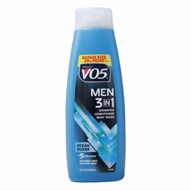 VO5 Ocean Surge 3-in-1 Shampoo Conditioner Body Wash - 15 oz