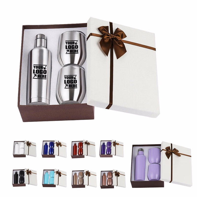 Insulated Wine Chiller Gift Set