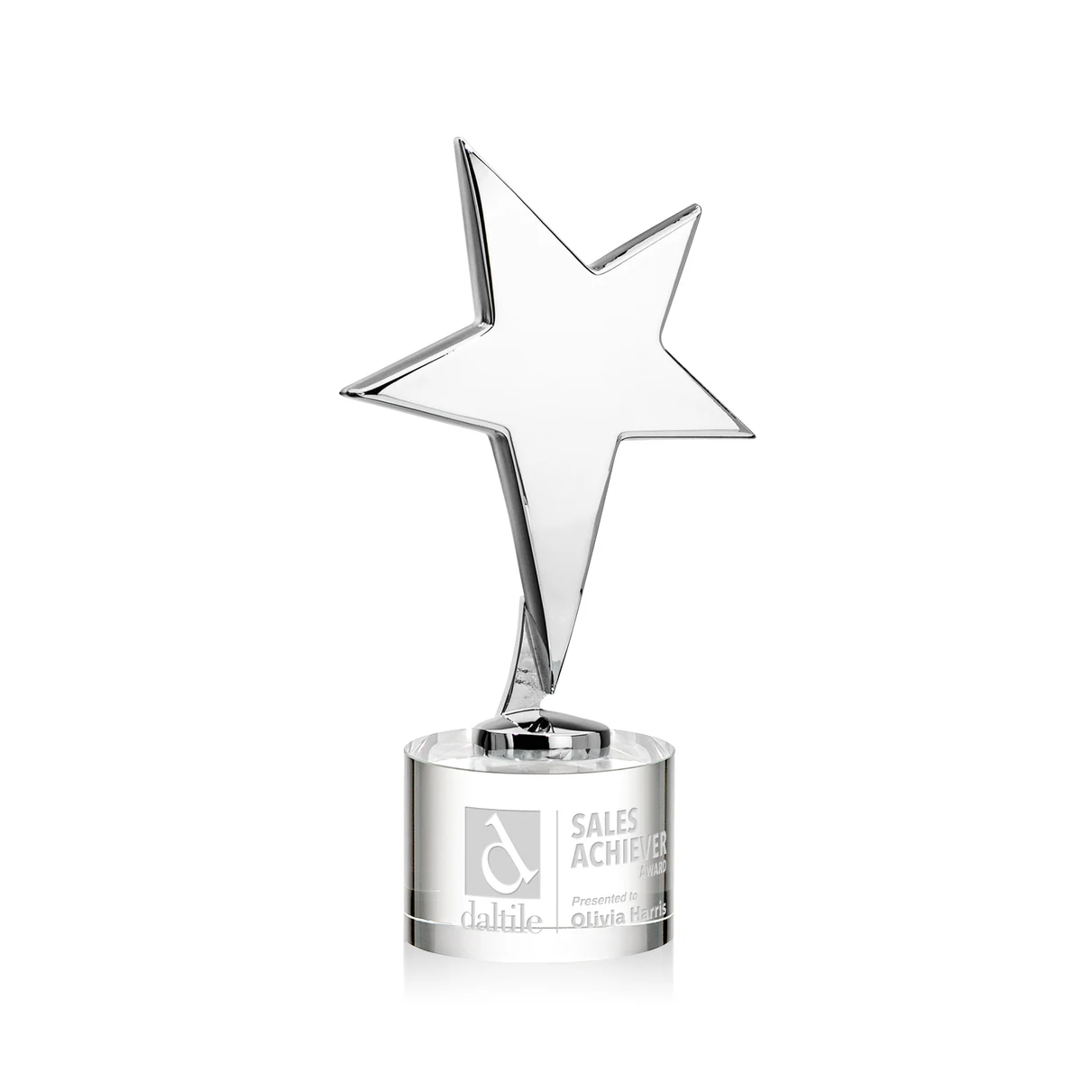 Tuscany Chrome Star on Marvel Base - Clear 1