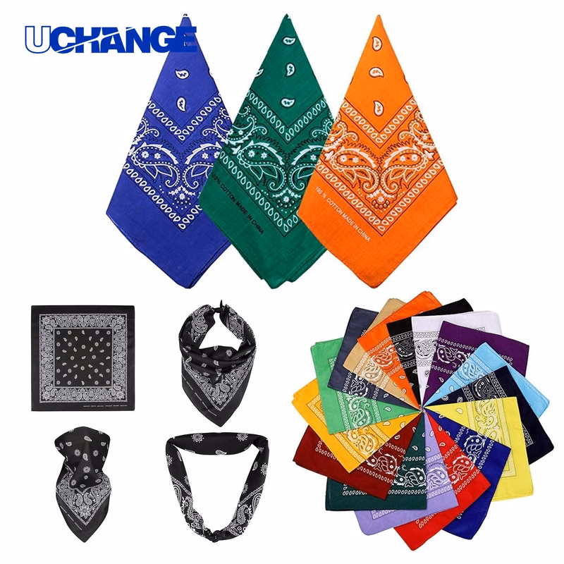 Custom Paisley Full Print Bandana