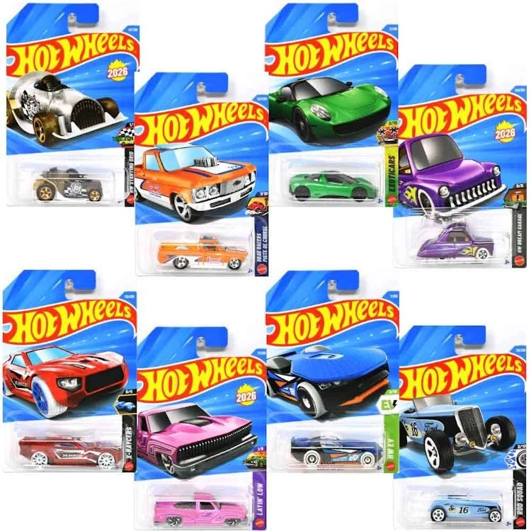 Hot Wheels Die Cast Car 1:64 Scale - Assorted 1
