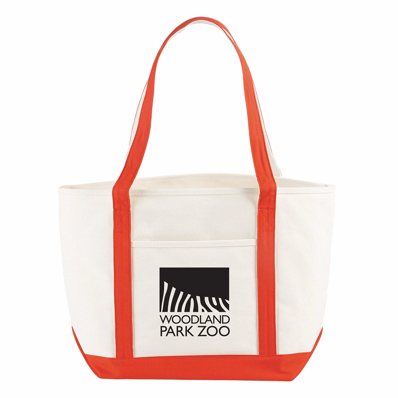 18 oz. Cotton Canvas Boat Bag with Pocket