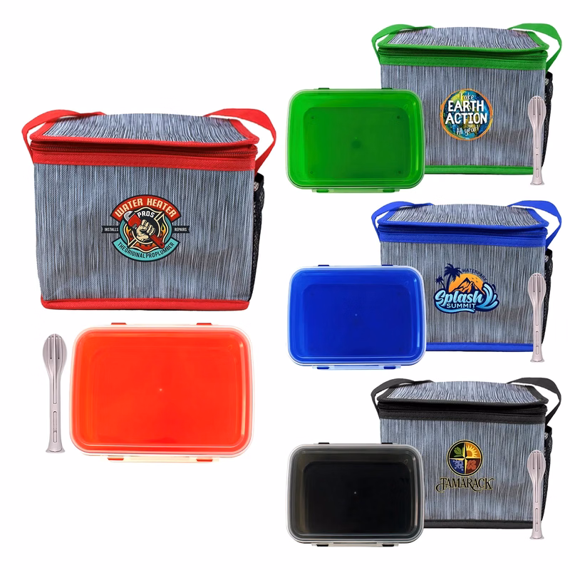 Clip Top & Utensils Cooler Set