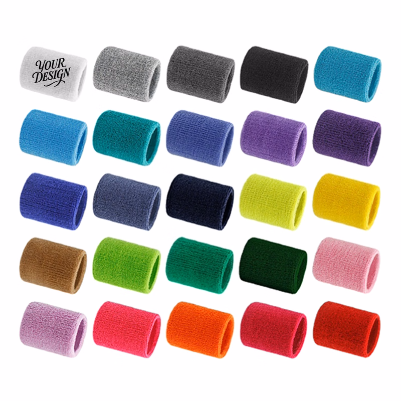 Elastic Sweat Absorbing Wristband