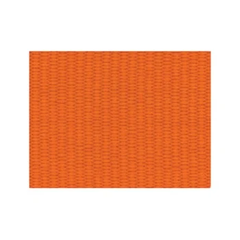 Solid Orange "V" Neck Ribbon with Clip, 1 1/2" wide 1