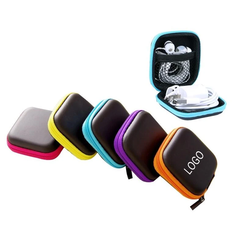 Square Earphone Storage Box 1