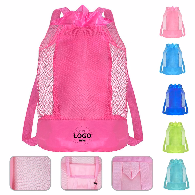 Polyester Drawstring Beach Bag
