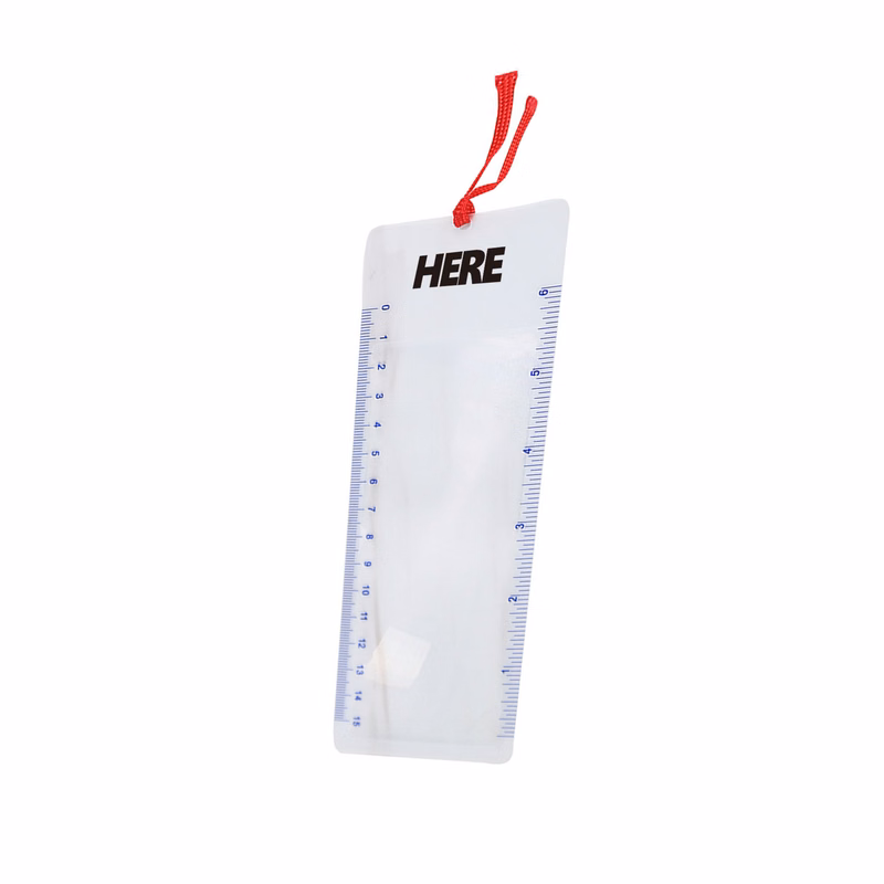 School Bookmark Magnifier with Ruler