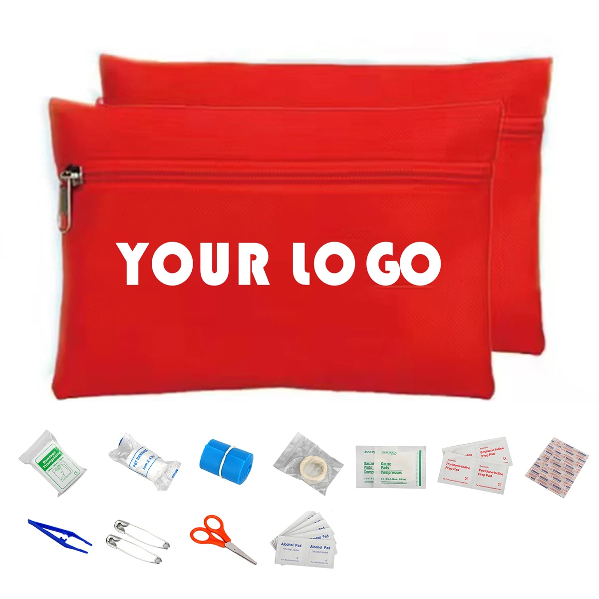 First Aid Survival Kit Travel Pouch 1
