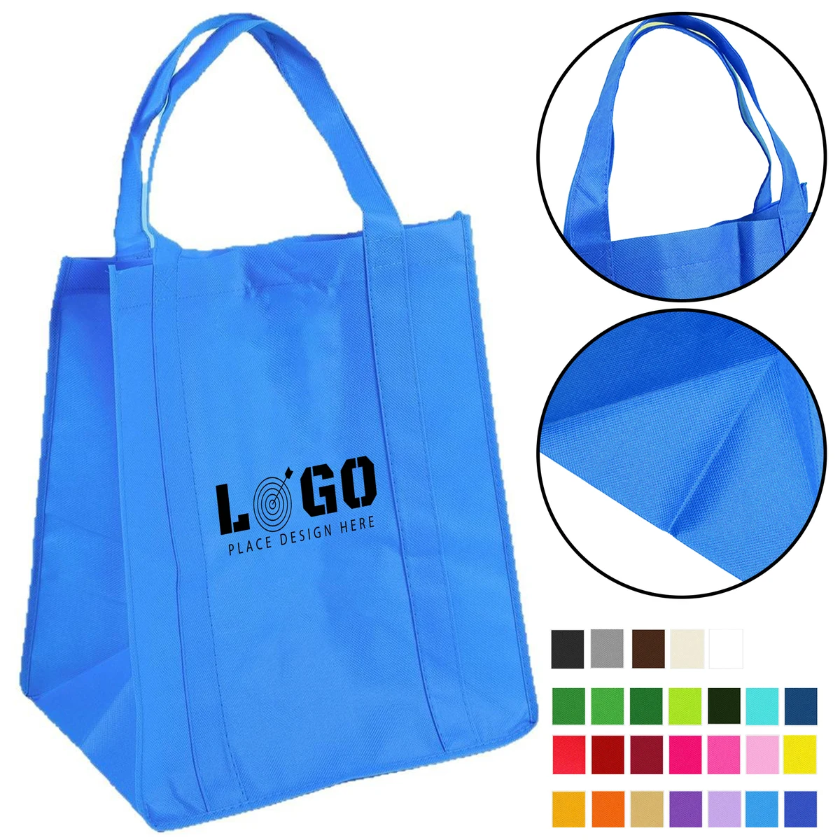 Grocery Non-Woven Budget Shopper Tote Bag 1