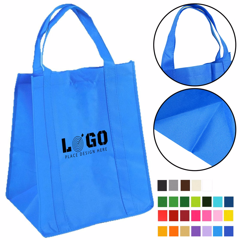 Grocery Non-Woven Budget Shopper Tote Bag