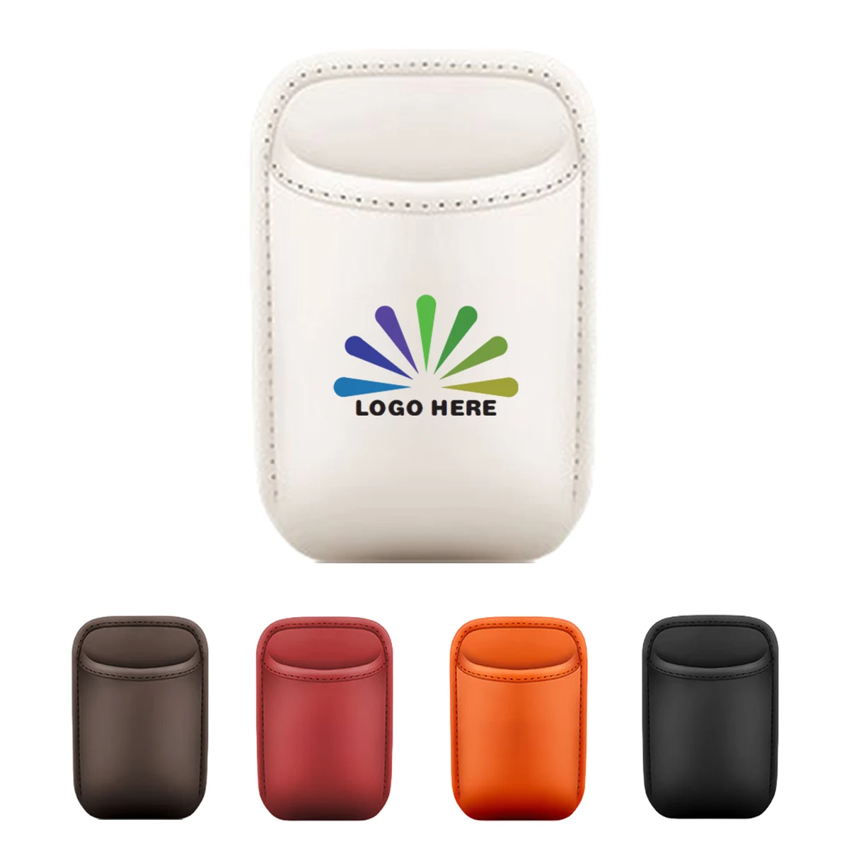 Auto Leather Door Cup Pouch 1