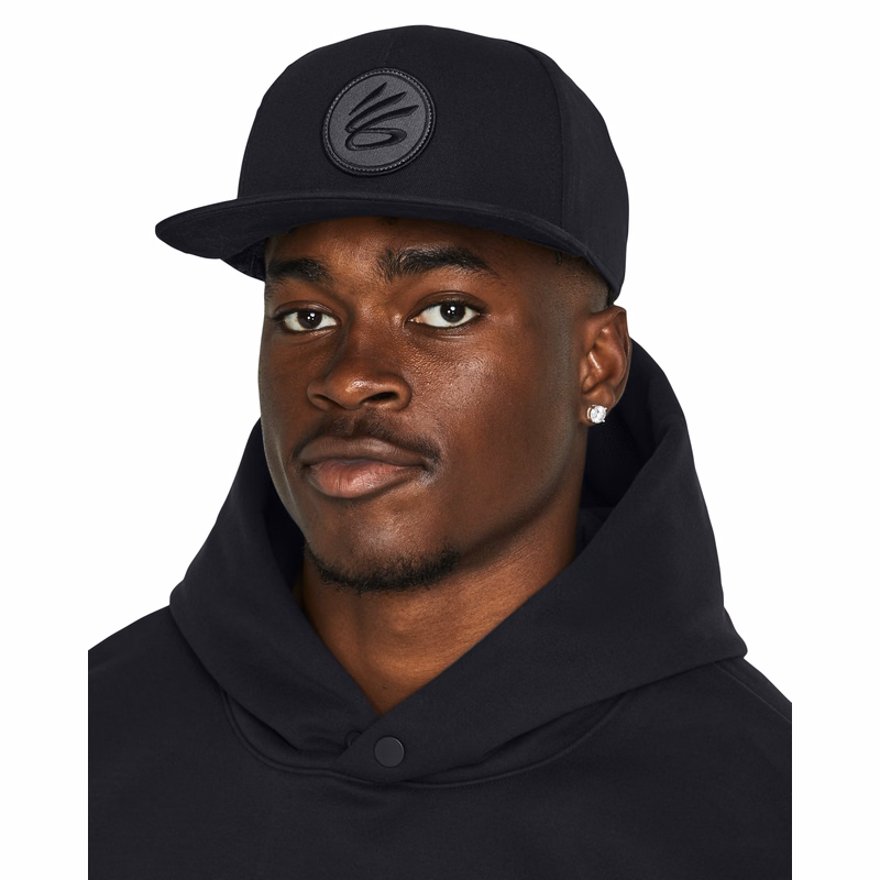 Curry Flat Brim Men's Snapback Cap