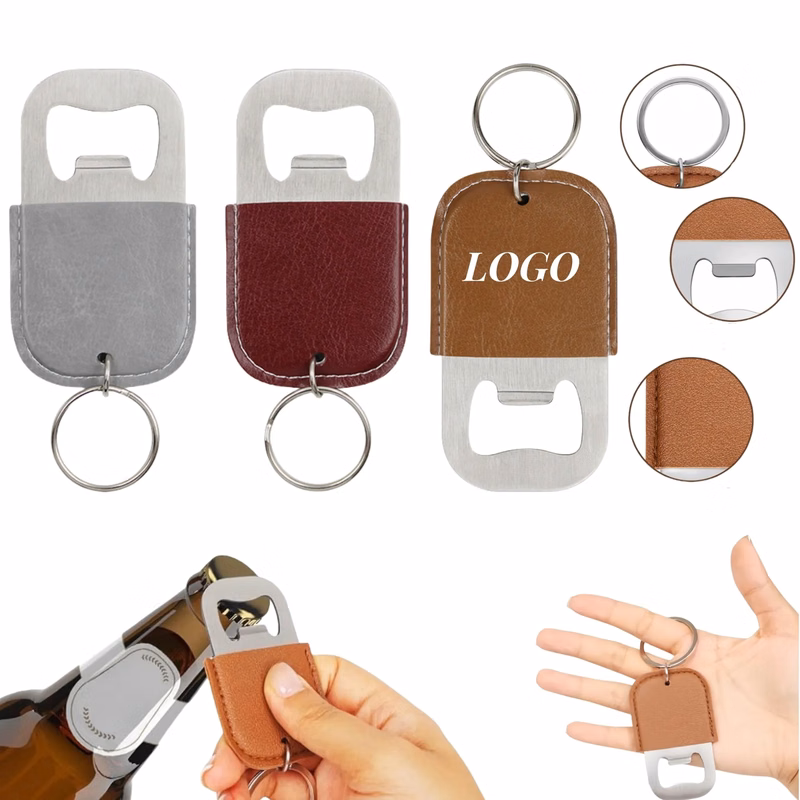 Portable Stainless Bottle Opener Keychain