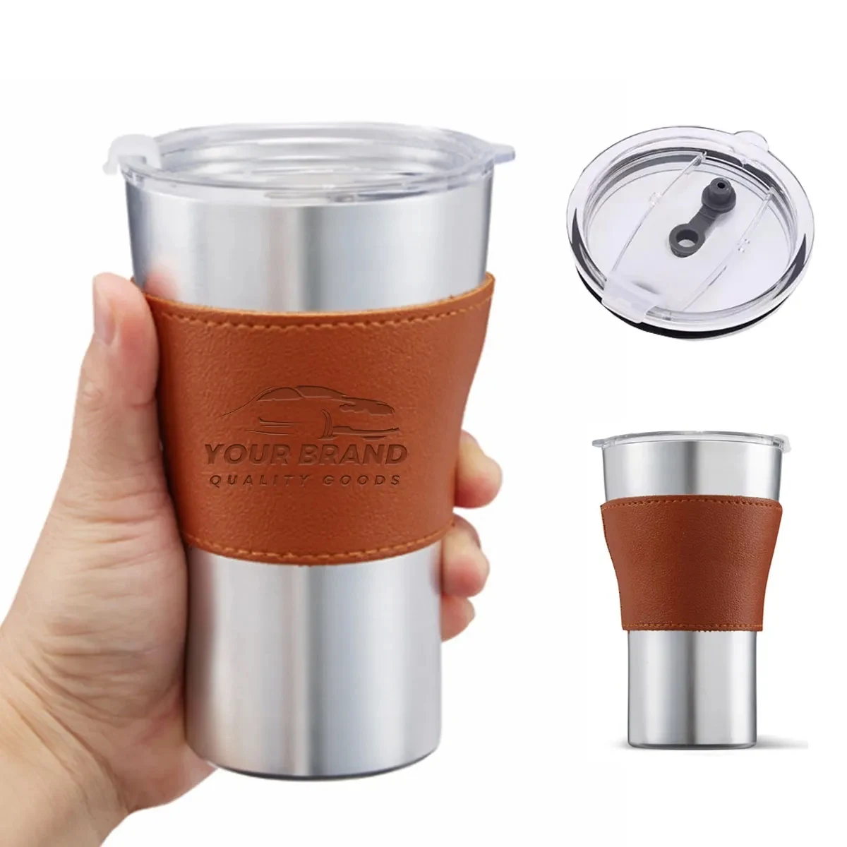 14oz Travel Coffee Mug Water Cup with Lid 1