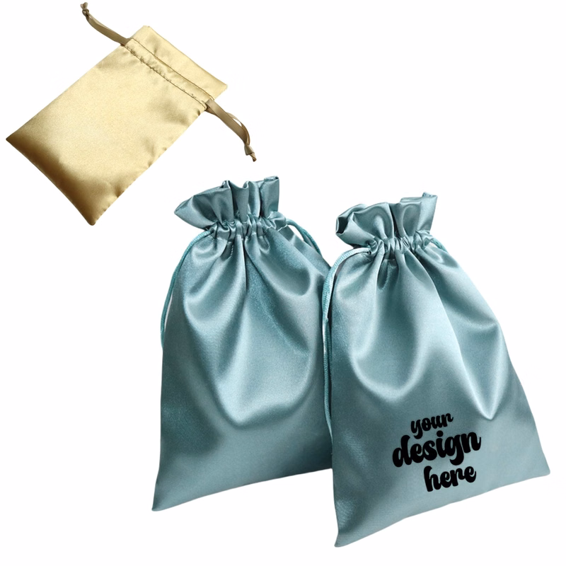 Silk Drawstring Storage Bag