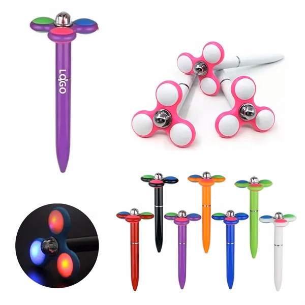 Custom 6 Inch Spinning Fidget Ballpoint Pen — Employee Focus Giveaway