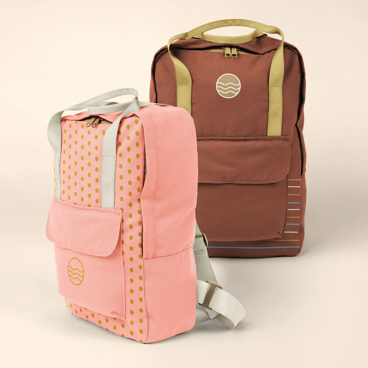 EVERYDAY BACKPACK - COLORED CANVAS 1