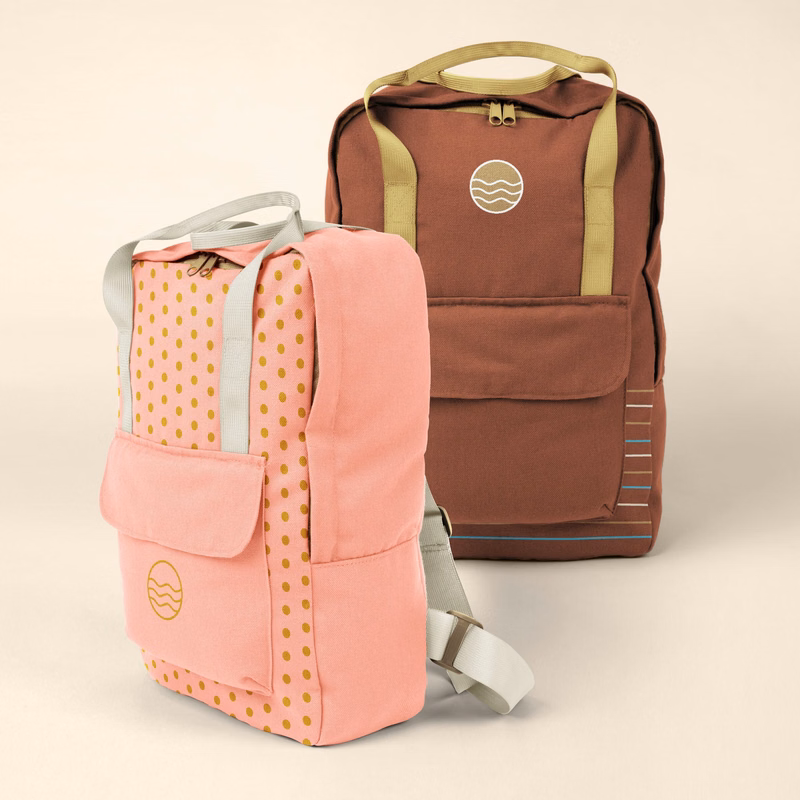 EVERYDAY BACKPACK - COLORED CANVAS