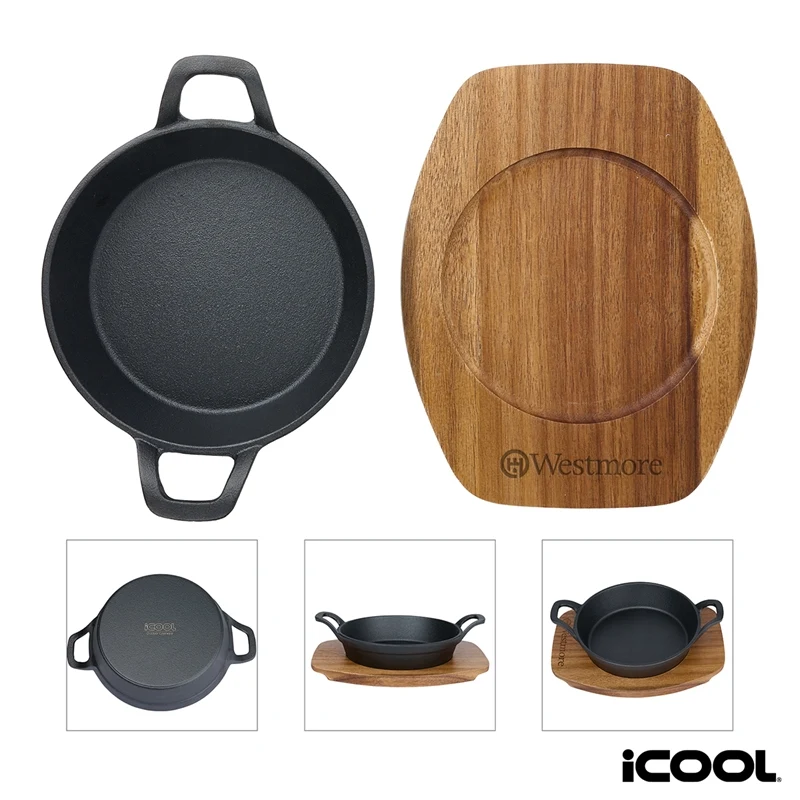 iCOOL® Colter 7" Cast Iron Skillet 1