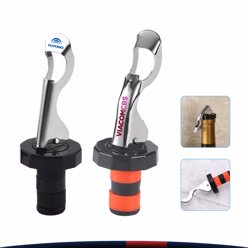 Stainless Steel Handle Wine Stopper