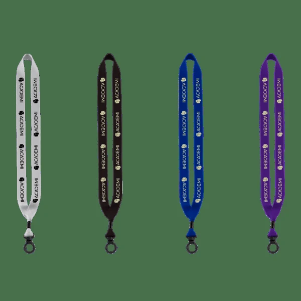 3/4" Polyester Lanyard with O-Ring 1