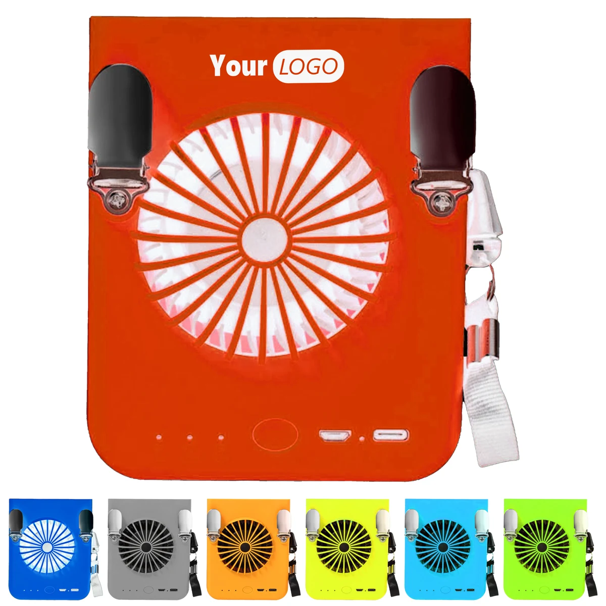 Abs Portable Waist Hanging Fan ?C Efficient And Convenient Cooling 1