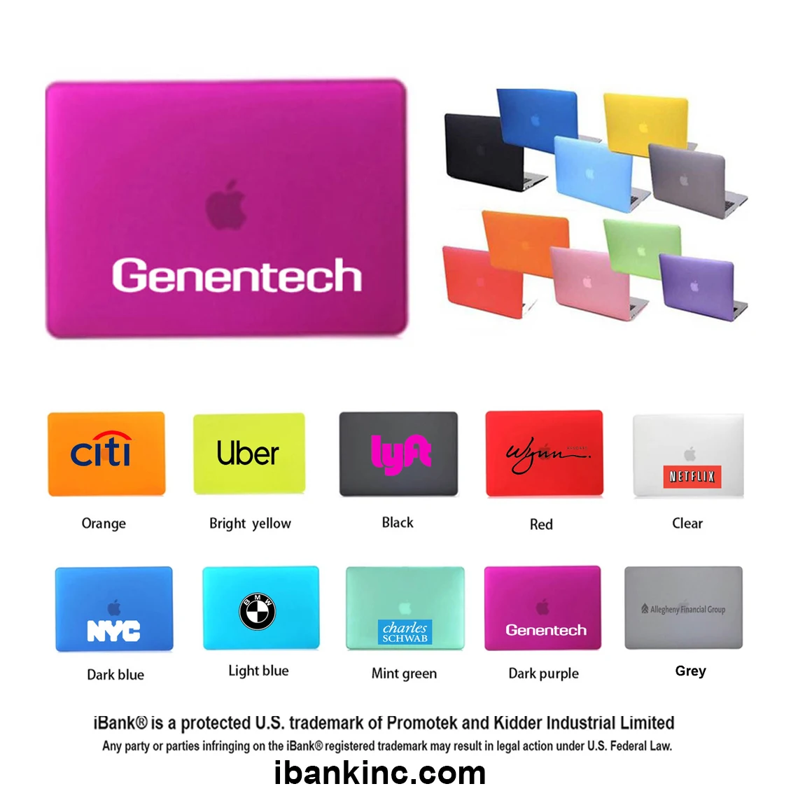 iBank ® Protective Matte Case for MacBook Air 15" M4/M3/M2 2026-2023 1