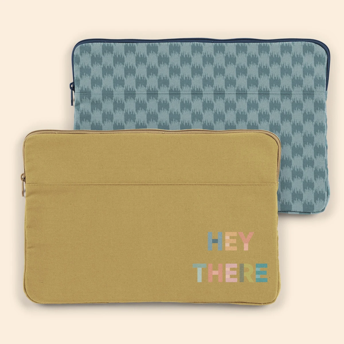 LAPTOP SLEEVE - 4CP PIGMENT-DYED CANVAS - LARGE 1