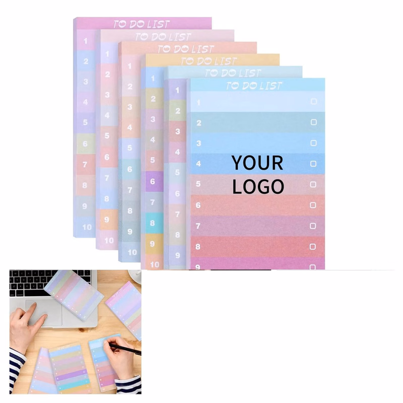 Paper Reminder Note Pads with Strong Adhesion