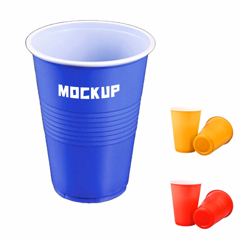 16 OZ Disposable Plastic Water Cup MOQ 50 PCS