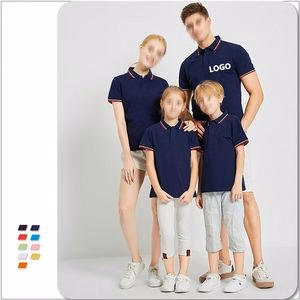 Various Family Parent-Child Polo Shirt