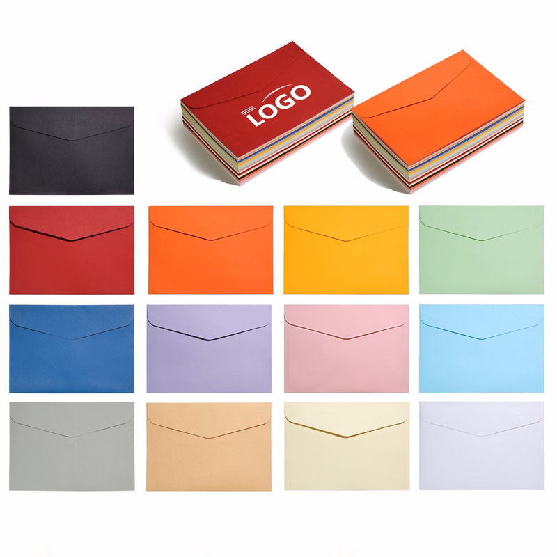 Custom Colored Offset Paper Envelopes Invitation Cards