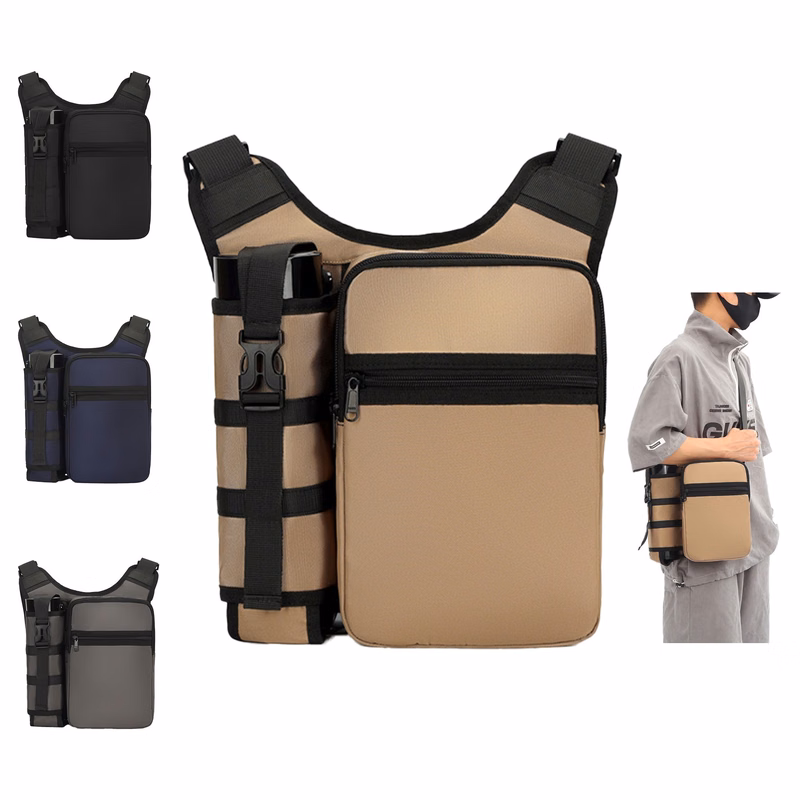 Crossbody Bag with Water Cup
