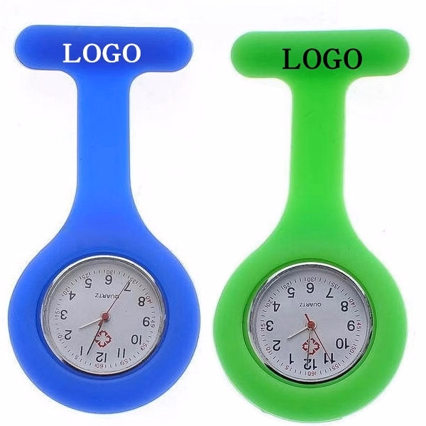Silicone Waterproof Nurse Watch