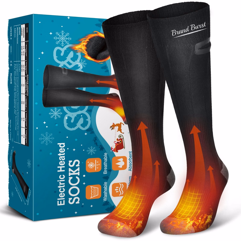 1 Pair Electric Heating Socks