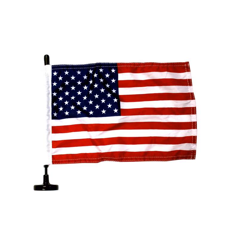 8" x 12" USA Printed Magnetic Car Flag