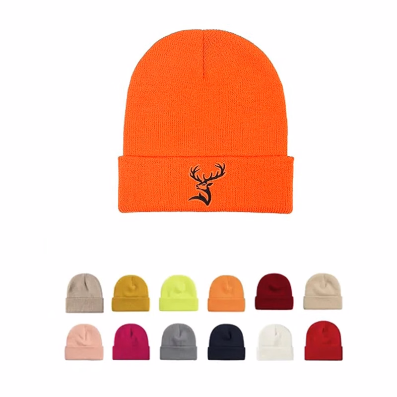 MOQ30 Unisex Knitted Cuff Beanie
